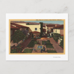 Carte Postale Vue de De la Guerra Patio & Shops