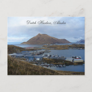 Carte Postale Vue de Dutch Harbour, Alaska