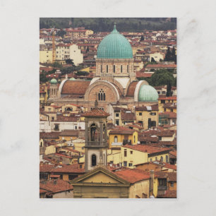 Carte Postale Vue de Florence, Italie depuis Piazza