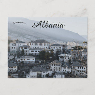 Carte Postale Vue de Gjirokaster Albanie