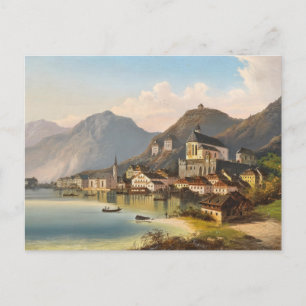 Carte Postale Vue de Hallstatt   Johann Wilhelm Jankowsky