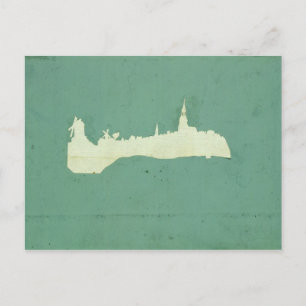 Carte Postale Vue de Hambourg