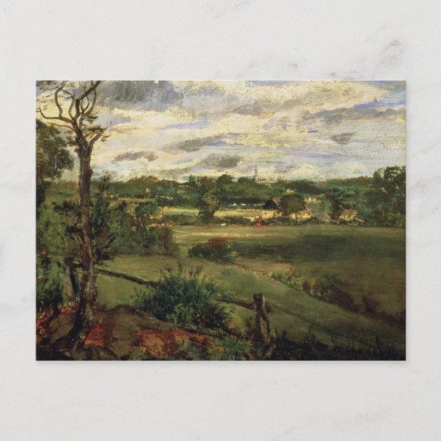 Carte Postale Vue de Highgate de Hampstead Heath, vers 1834 (Devant)