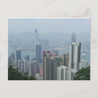 Carte Postale Vue de Hong Kong depuis le pic