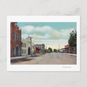 Carte Postale Vue de K StreetTulare, CA