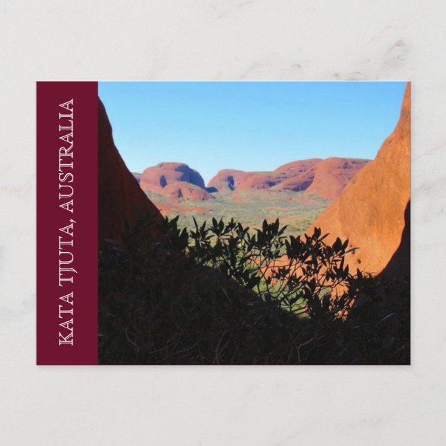 Carte Postale vue de Kata Tjuta (Devant)