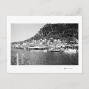 Carte Postale Vue de Ketchikan, Alaska Waterfront Photo