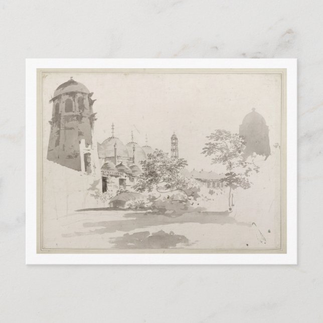 Carte Postale Vue de la côte construite par Jaffier Cawn à Mur (Devant)