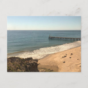 Carte Postale Vue de la côte près de la plage de Goleta