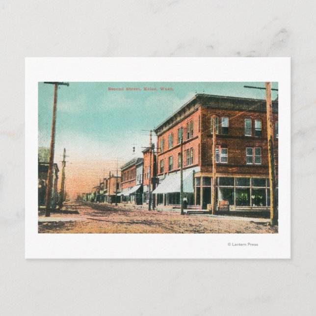Carte Postale Vue de la deuxième rue (Devant)