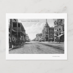 Carte Postale Vue de la dix-neuvième rue # 2Bakersfield, CA