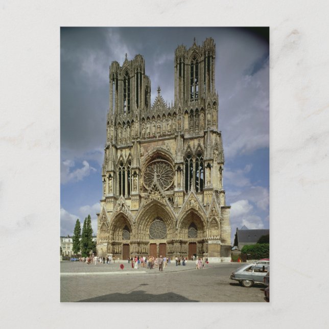 Carte Postale Vue de la façade occidentale (Devant)