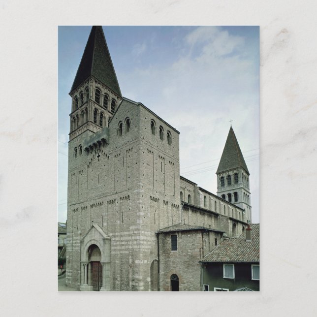 Carte Postale Vue de la façade ouest, 10e-11e siècle (Devant)