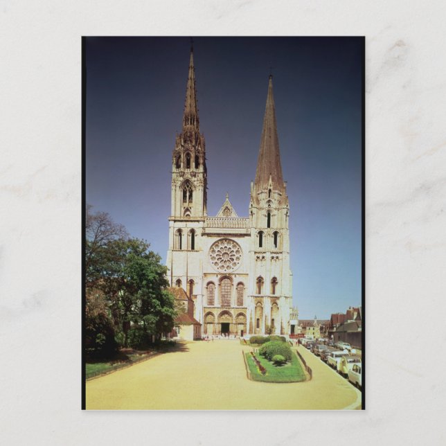 Carte Postale Vue de la façade ouest 2 (Devant)