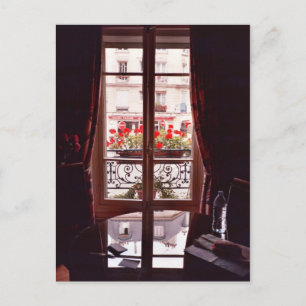 Carte Postale Vue de la fenêtre Paris