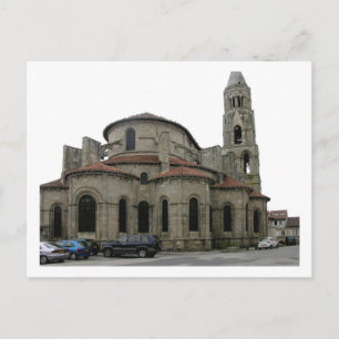 Carte Postale Vue de la flèche de l'église (photo)