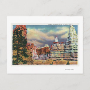 Carte Postale Vue de la formation de Queen Victoria Rock