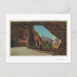 Carte Postale Vue de la galerie sur l'autoroute du Mont Carmel