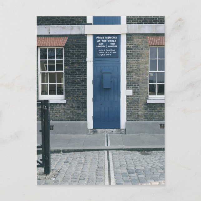 Carte Postale Vue de la ligne méridienne (Devant)