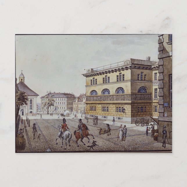 Carte Postale Vue de la menthe, Berlin (Devant)