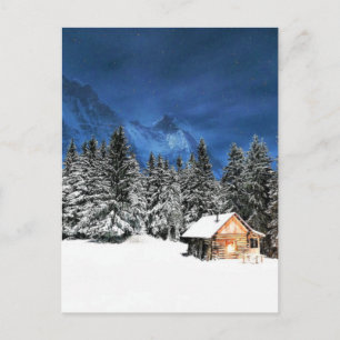 Carte Postale Vue de la montagne du Cabine du journal
