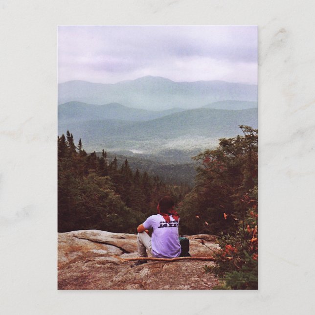 Carte Postale Vue de la nature sauvage de Pemigewasset (Devant)