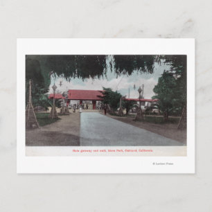 Carte Postale Vue de la passerelle principale vers le parc Idora