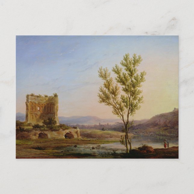 Carte Postale Vue de la périphérie de Rome (Devant)
