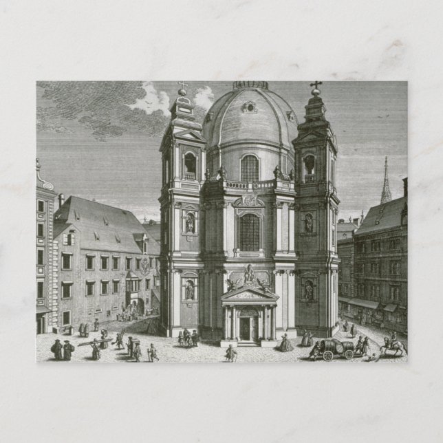 Carte Postale Vue de la Peterskirche (Devant)