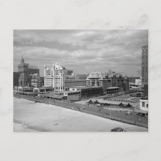 Carte Postale Vue de la promenade à Atlantic City