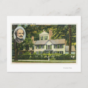 Carte Postale Vue de la résidence Hawthorne's Wayside