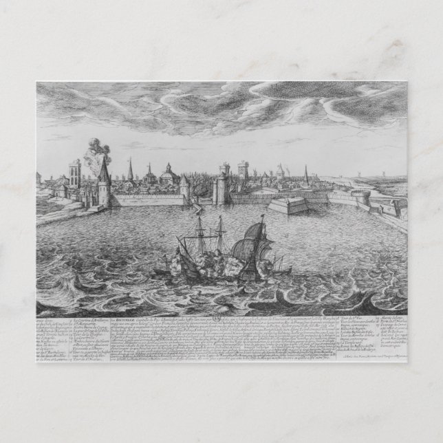 Carte Postale Vue de La Rochelle (Devant)