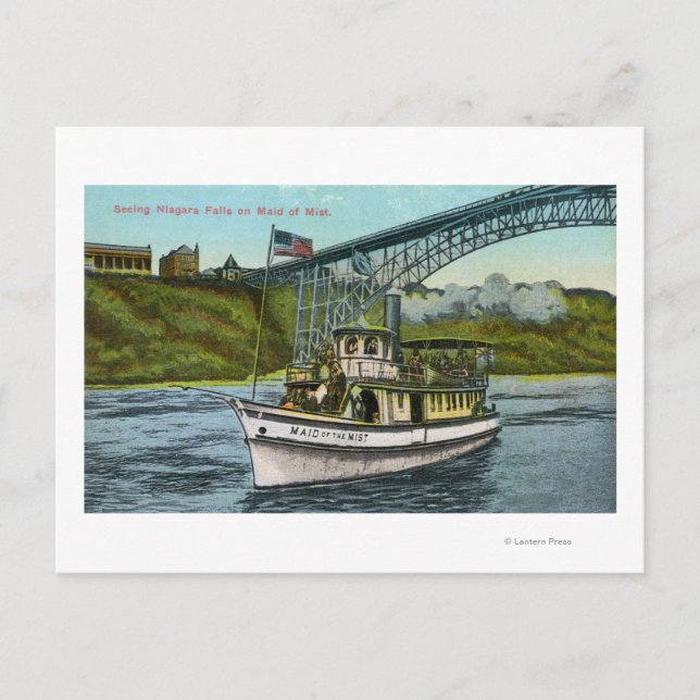 Carte Postale Vue de la servante du bateau de plaisance 2 (Devant)