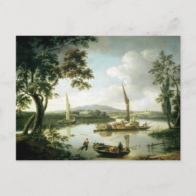 Carte Postale Vue de la Tamise depuis le ferry Keen Edge (Devant)