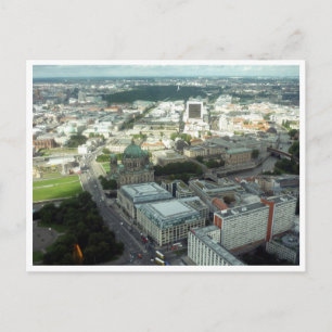 Carte Postale vue de la ville de berlin