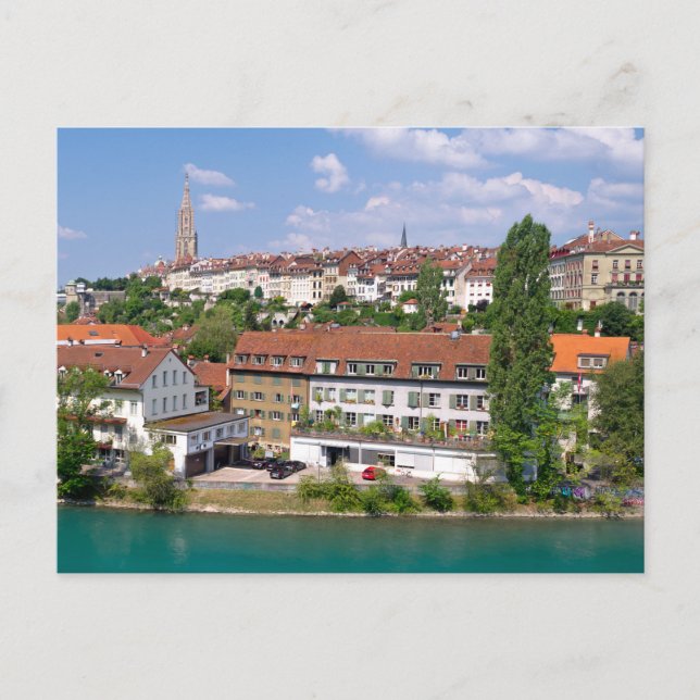 Carte Postale Vue de la ville de Berne (Devant)