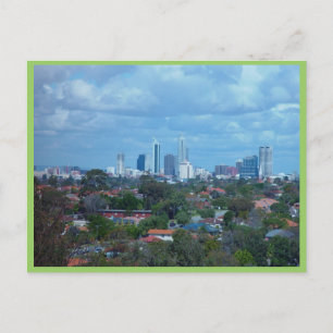 Carte Postale Vue De La Ville De Perth Depuis Un Coteau De Chien