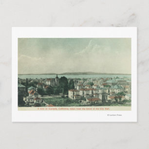 Carte Postale Vue de la ville depuis la tour de l'hôtel de ville