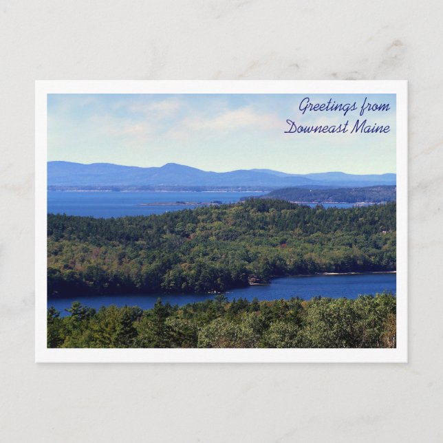 Carte Postale Vue de la vue (Devant)