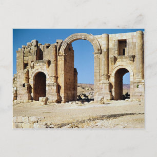 Carte Postale Vue de l'arc triomphal, construit c.129 AD
