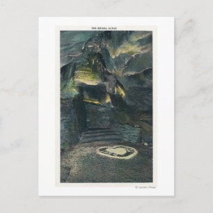 Carte Postale Vue de l'autel de la mariée