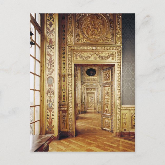 Carte Postale Vue de l'enfilade, 1650-58 (Devant)