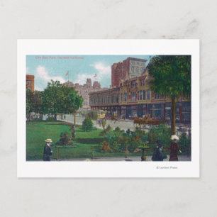 Carte Postale Vue de l'hôtel de ville ParkOakland, CA