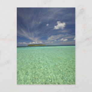 Carte Postale Vue de l'île de Funadoo depuis Funadovilligilli 2