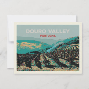 Carte Postale Vue de l'illustration de la vallée du Douro, Portu