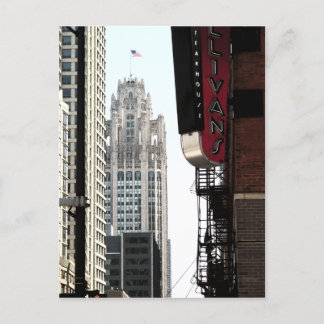 Carte Postale Vue de l'immeuble Wrigley