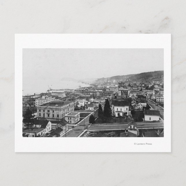 Carte Postale Vue de l'oeil d'Oiseau d'Astoria, OU photo (Devant)