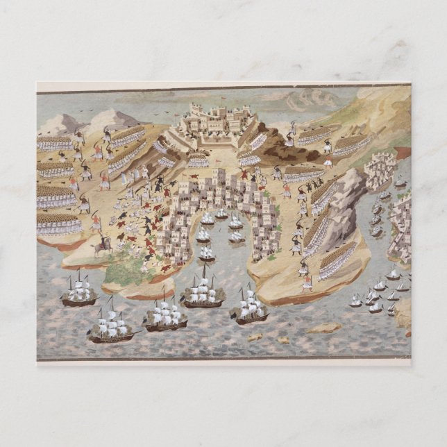 Carte Postale Vue de l'oeil d'oiseaux de la Grèce occidentale ce (Devant)