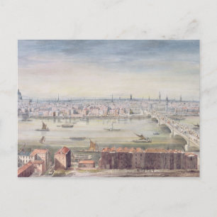 Carte Postale Vue de Londres de St. Paul's à la Custom