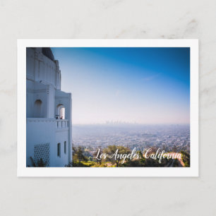 Carte Postale Vue de Los Angeles depuis l'Observatoire Griffith